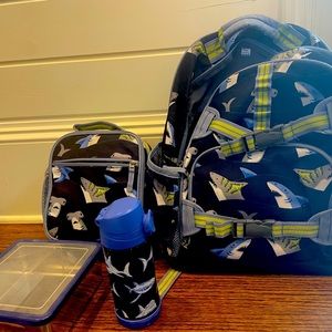 PotteryBarn shark backpack